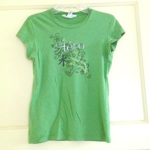 COPY - Aeropostale green top